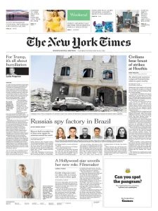 New York Times Int - 05.24.2025