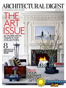 Architectural Digest USA - December 2015