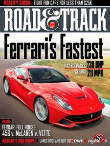 Road & Track USA Magazine October 2012