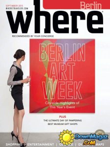 Where Berlin - September 2015