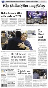 The Dallas Morning News 01.16 2023