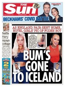 The Sun UK - 8.09.2020