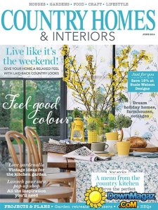 Country Homes & Interiors - June 2014