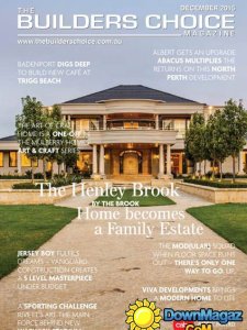 The Builders Choice AU - December 2015