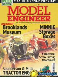 Model Engineer - 13 May 2016