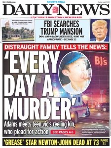 New York Daily News 08.9 2022