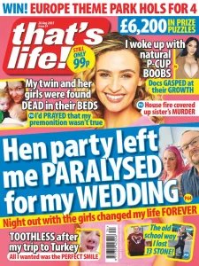 that's life! UK - 28.08.2025