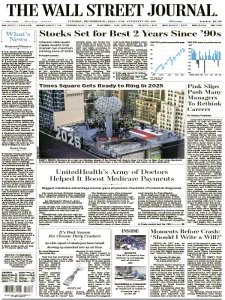 The Wall Street Journal - 12.31.2024