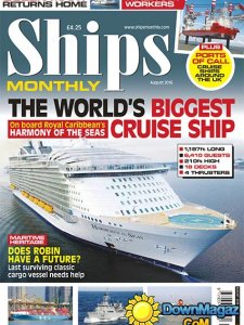 Ships Monthly - August 2016