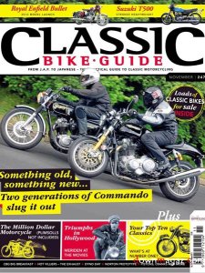 Classic Bike Guide - November 2011