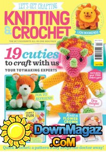 Let's Get Crafting Knitting & Crochet - Issue 92 2017