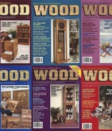 WOOD Magazine - 1988 Full Year