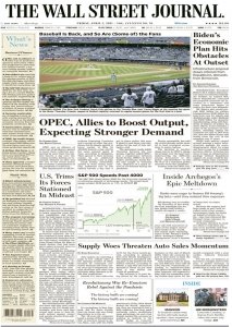 The Wall Street Journal 04.02 2021