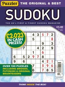 Puzzler Sudoku - No. 237 2023