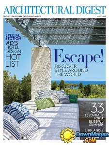 Architectural Digest USA - May 2016