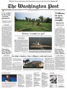 The Washington Post 03.29 2021