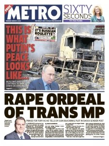 Metro UK – 31.03.2022