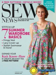 Sew News - June/July 2016