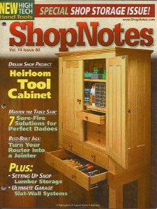 ShopNotes - Vol 14 Is. 80 2005