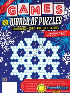 Games World of Puzzles - December 2016