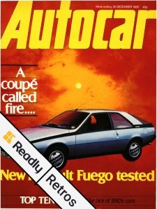 Autocar: Retros - 20.12.1980