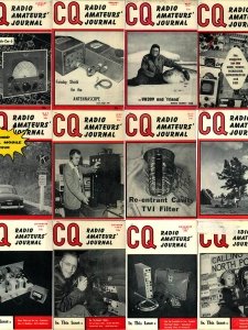 CQ Amateur Radio - 1954 Full Year