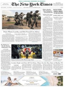 The New York Times 12.25 2022