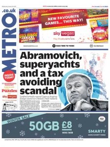 Metro UK - 29.01.2025