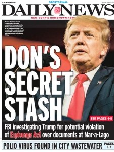 New York Daily News 08.13 2022