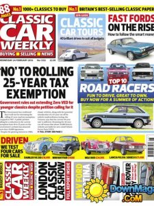 Classic Car Weekly - 24 February 2016