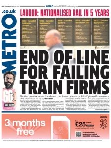 Metro UK - 25.04.2024