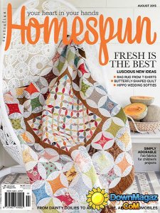 Australian Homespun - August 2015