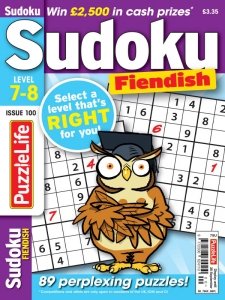 PuzzleLife Sudoku Fiendish - Is. 100 2024