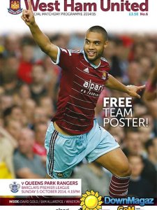 West Ham United Official Matchday Programme 2014/2015 – Issue 6