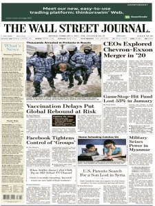 The Wall Street Journal 02.01.2021