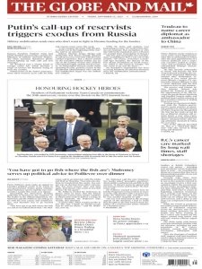 The Globe and Mail - 09.23.2022