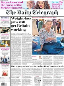 The Daily Telegraph - 15.10.2024