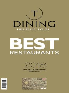 T.Dining by Philippine Tatler - Best Restaurants Issue 2018