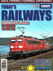 Todays Railways Europe - July 2016