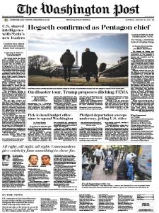 The Washington Post - 01.25.2025