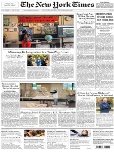 The New York Times11.28 2021