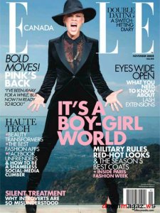 Elle Canada Magazine November 2012