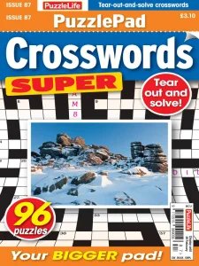 PuzzleLife PuzzlePad Crosswords Super - Is. 87 2025