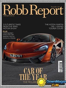 Robb Report MY - November 2016