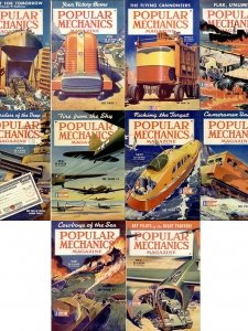 Popular Mechanics USA - 1944 Compilation