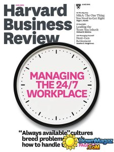 Harvard Business Review USA - June 2016