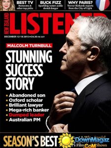 New Zealand Listener - 12 December 2015