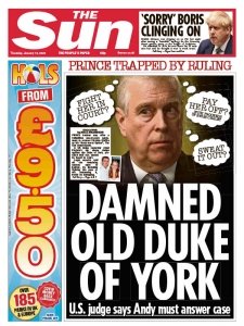 The Sun UK - 13.01.2022