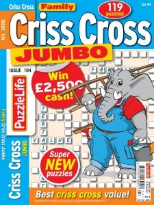 PuzzleLife Family Criss Cross Jumbo - Is. 104 2021