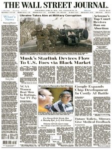 The Wall Street Journal 04.11.2024